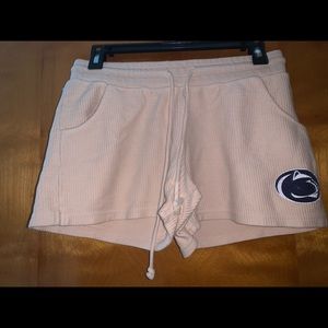 waffle knit penn state shorts